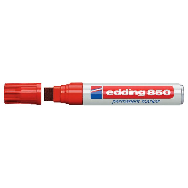 Edding - Viltstift edding 850 blok 5-18mm rood | 5 stuks