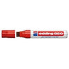 Edding -  Viltstift  850 blok 5-18mm rood | 5 stuks