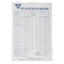 Haza - bloque Klaverjas 50 hojas | 50 piezas