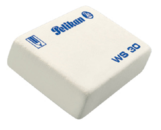 Pelikan - Gum WS30 37x30x9mm potlood zacht  wit | 30 stuks