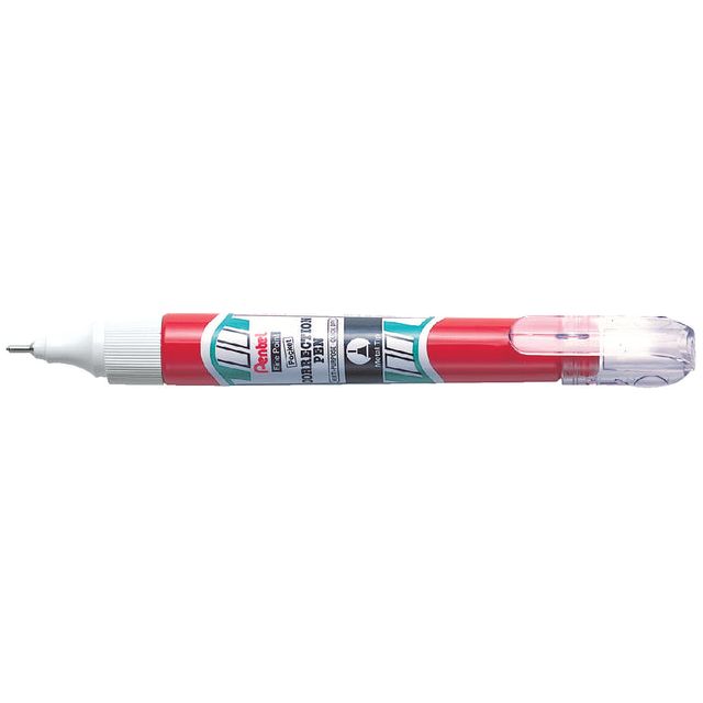 Pentel - Correction Pen Pentel ZL63 -W fluide 7ml | Morceau de 7 millilitres