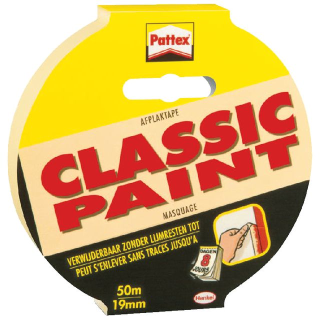 Pattex - plake pattex 19mmx50m Klassiker Creme | Upoot a 12 Stück x 1 rol