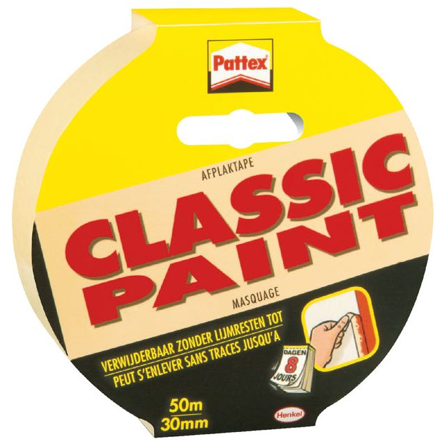 Pattex - plake pattex 30mmx50m Classic Creme | 12 Stücke