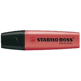 STABILO - Highlighter BOSS Original 70/40 red | 10 pieces