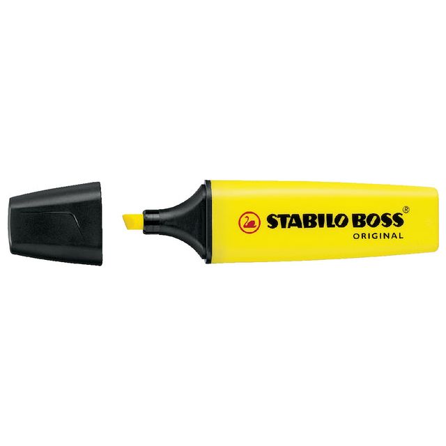 Stabilo - Marking Marker Boss 70/24 Jaune | 1 pièce | 10 morceaux