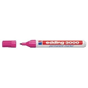 Edding - Pennarello 3000 rotondo 1,5-3 mm rosa | 10 pezzi