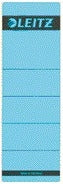 Leitz -  Rugetiket  1642 62x192mm blauw | 100 stuks