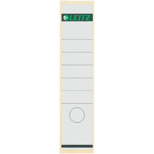 Leitz - Rugetiket breed/lang 62x285mm zelfklevend wit | 10 stuks