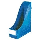 Leitz - Cassetta portariviste extra larga blu