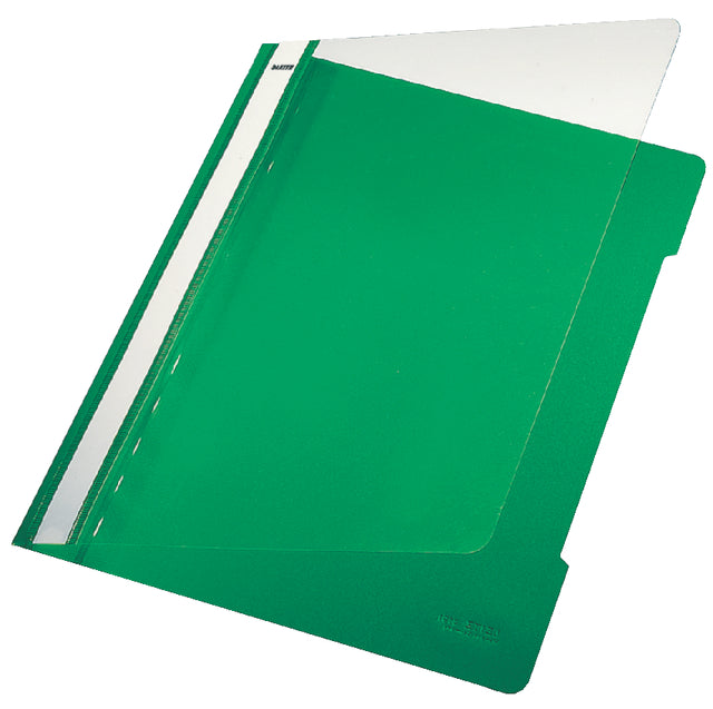 Leitz - Snelhechter standaard A4 PVC groen | 25 stuks