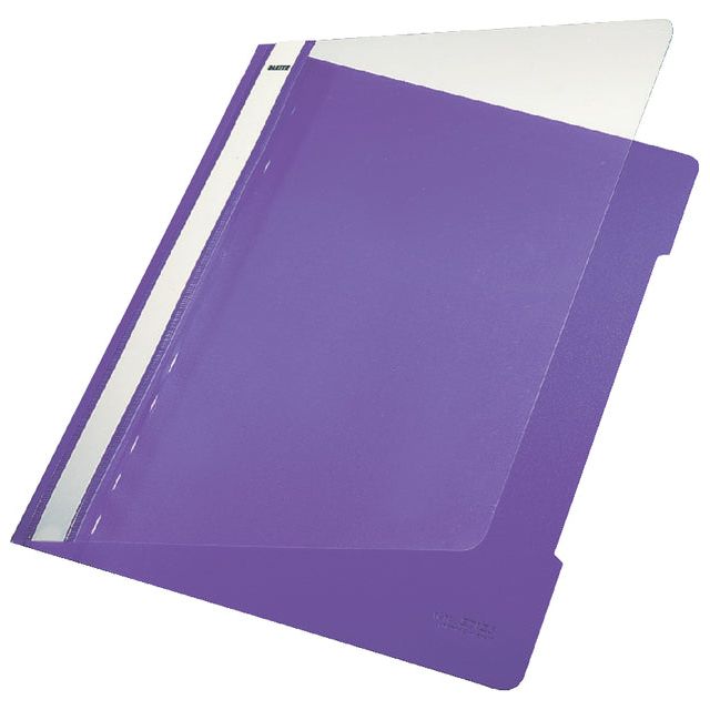 Leitz - Snelhechter standaard A4 PVC violet | 25 stuks