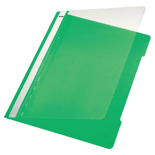 Leitz - Snelhechter standaard A4 PVC lichtgroen | 25 stuks