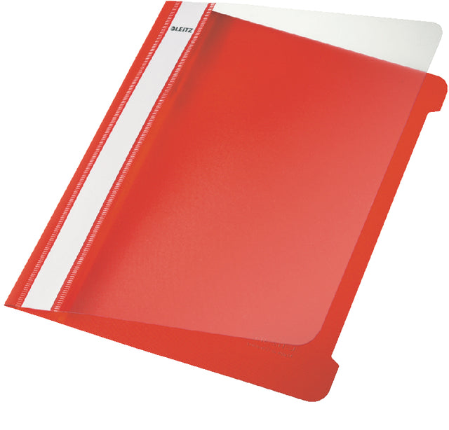 Leitz - Snelhechter standaard A5 PVC rood