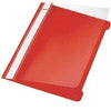 Leitz - Attache rapide standard A5 PVC rouge