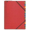 Leitz -  Sorteermap  12 tabbladen karton rood