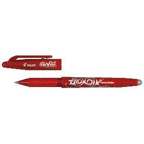 Pilot - Bolígrafo roller friXion mediano rojo | 12 piezas