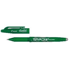 Pilot -  Rollerpen  frixion bl-fr7 m groen | 12 stuks