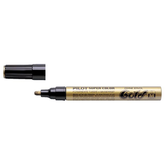 Pilot - Viltstift pilot super sc-g m goud | 12 stuks