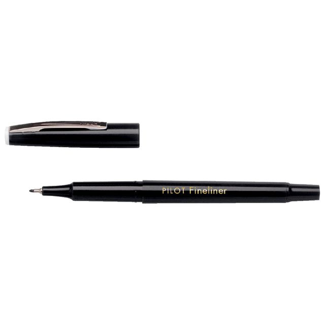 Pilot - Fineliner PILOT SW-PPF zwart 0.4mm | 12 stuks