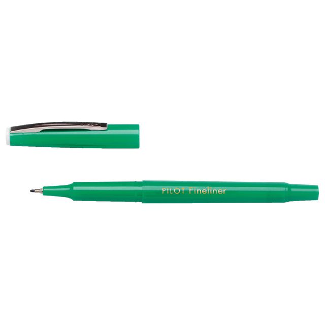 Pilot - Fineliner PILOT SW-PPF groen 0.4mm | 12 stuks