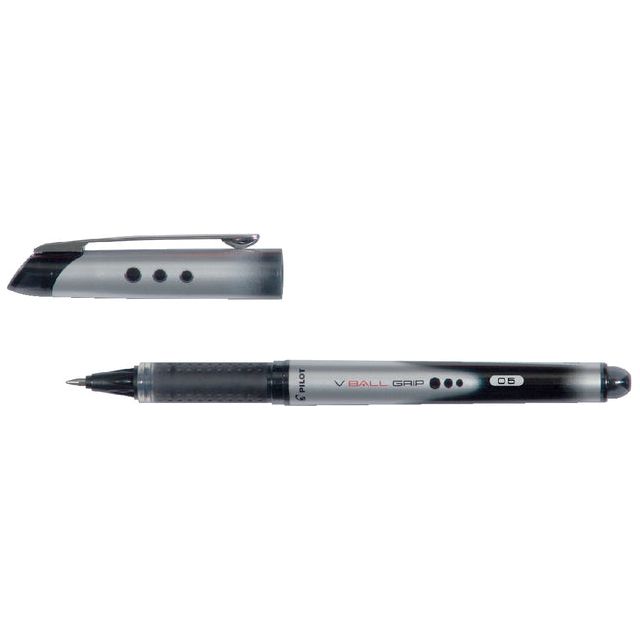 Pilot - Rollerpen PILOT V-Ball grip VBG-5 zwart 0.3mm