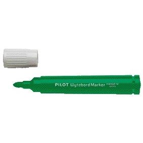 Pilot -  Whiteboardmarker  5071 WBMAR rond medium groen | 12 stuks