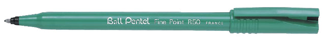 Pentel - Rollerpen R50 zwart 0.4mm | 12 stuks