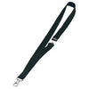 Durable - Textile cord 8137 with carabiner black