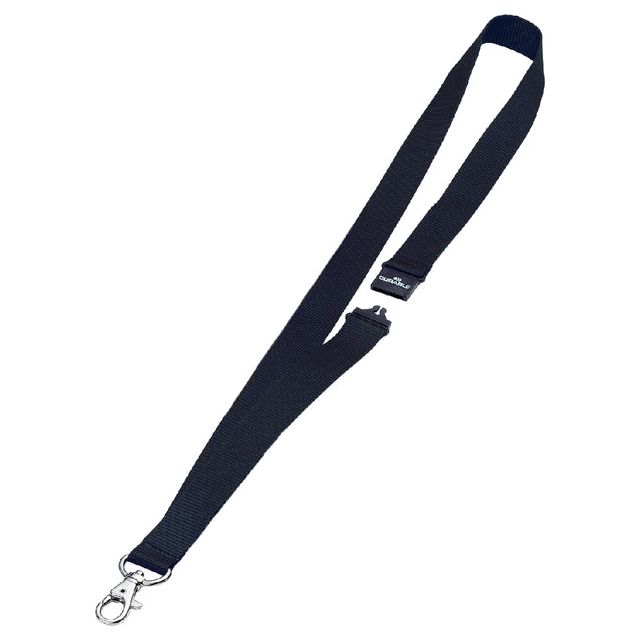 Durable - porte-clés Keycord durable noir | 10 morceaux