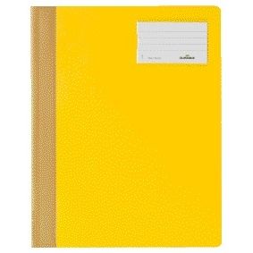 Durable -  Snelhechter A4 PVC etiketvenster geel | 25 stuks