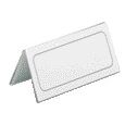 Durevole - Targhetta da tavolo 8052 61x210mm trasparente