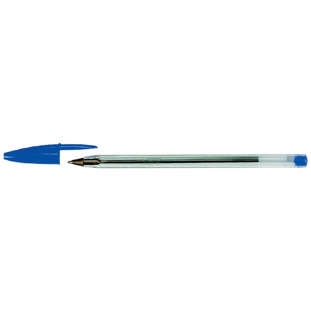 Bic - balpen Cristal Medium voordeelpak 90 + 10 gratis, blauw