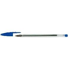 Bic - Bolígrafo Cristal mediano azul caja de 90+10 gratis