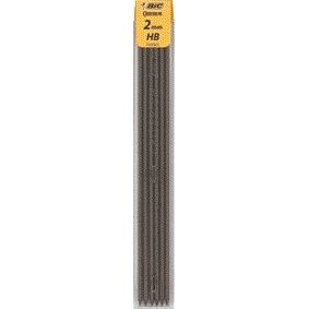 Bic - Pencil lead HB 2mm HB tube of 6 pieces