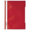 Durable - Attache rapide A4 PP rouge