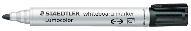 Staedtler - Filztip Pen 351 Whiteboard um 2 mm schwarz | 10 Stück