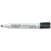 Staedtler - Felt -Tip Pen 351 Blanc Blanc autour de 2 mm noir | Boîte extérieure une pièce de 10