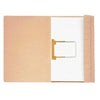 Jalema - Carpeta clip A4 100% cartón reciclado 250gr beige empaquetada por 10 piezas