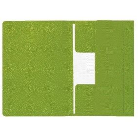 Djois - Classeur Mammoet folio 3 rabats 250gr recyclé vert | 50 pièces