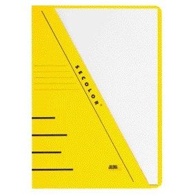 Djois - Insert folder A4 recycled 250gr yellow