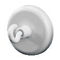 Dahle -  Haakmagneet  36mm 8kg wit | 5 stuks