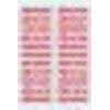 HERMA -  Etiket  4143 38x7mm pijl rood 88st | 10 stuks