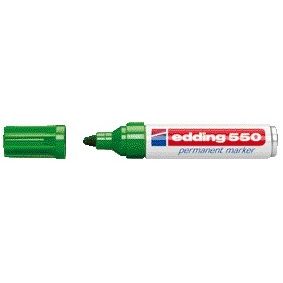 Edding - Filzstift 550 rund 3-4mm grün | 10 Stück