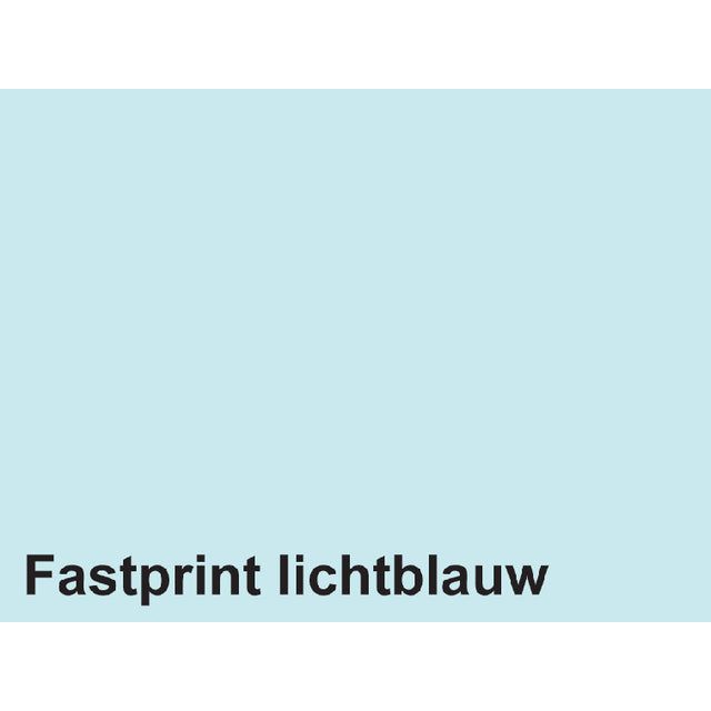 Fastprint - Receptpapier  a6 80gr lichtblauw