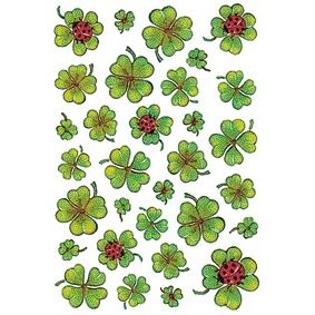 HERMA - Etikett 5438 vierblättriges Kleeblatt