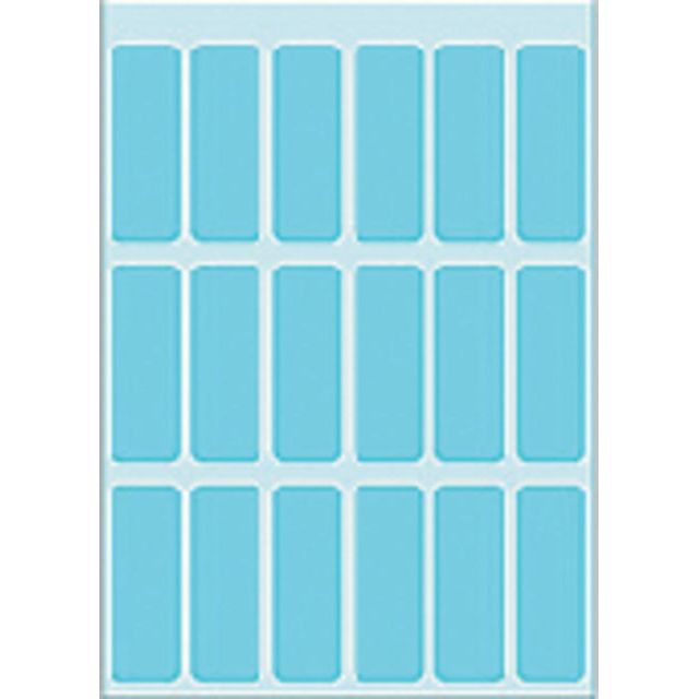 HERMA - Etiket 3653 12x34mm blauw 90 stuks | 10 stuks