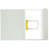 Jalema - Cartella con clip A4 100% cartone riciclato grigio 250gr confezionata da 10 pezzi