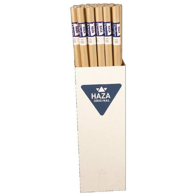 Haza - Inpakpapier Kraft gestreept 70gr 100cmx5m op rol | 40 stuks