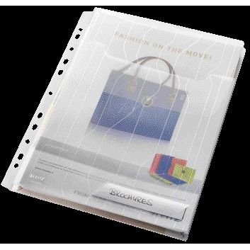 Leitz - Carpeta vista armónica Combifile A4 PP transparente 3 piezas