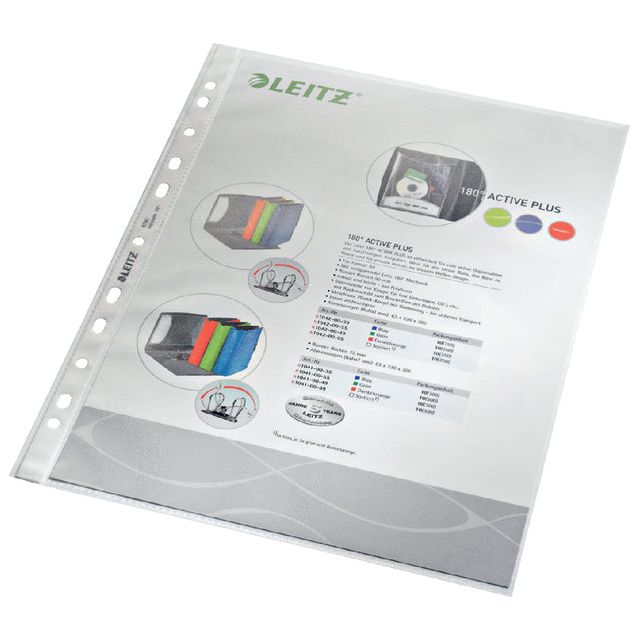 Leitz - Showtas Leitz Premium 11 -Gaats pp a4 transparent | Box un 100 pièces